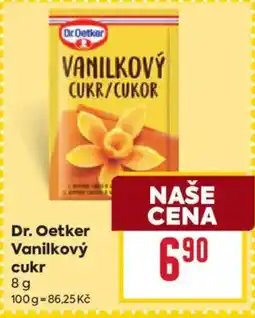 Billa Dr. Oetker Vanilkový cukr nabídka