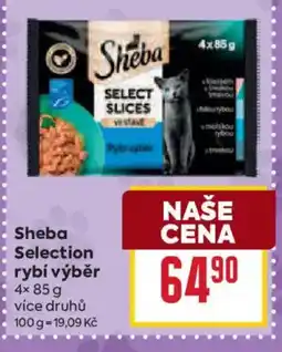Billa Sheba Selection rybí výběr nabídka