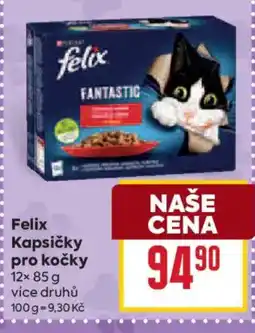 Billa Felix kapsičky pro kočky nabídka