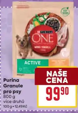 Billa Purina Granule pro psy nabídka