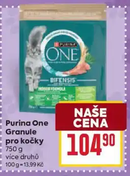 Billa Purina One Granule pro kočky nabídka