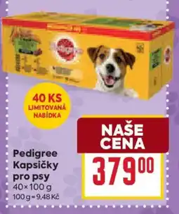 Billa Pedigree kapsičky pro psy nabídka