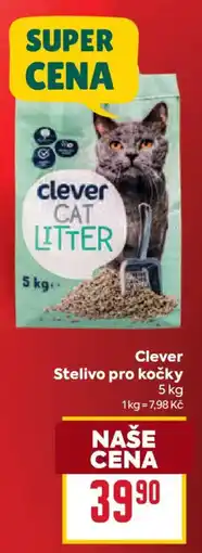 Billa Clever stelivo pro kočky nabídka