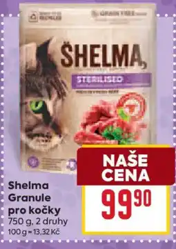 Billa Shelma Granule pro kočky nabídka