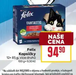 Billa Felix kapsičky nabídka