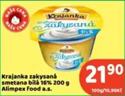 Brněnka Krajanka smetana bílá 16% nabídka