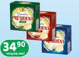 Brněnka President sýr nabídka