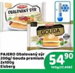 Brněnka Pajero obalovaný sýr gouda premium nabídka