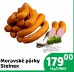 Brněnka Steinex moravské párky nabídka