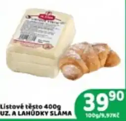 Brněnka Slama listové těsto nabídka