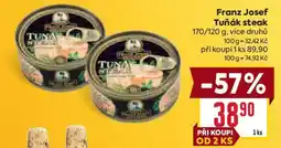 Billa Franz Josef Tuňák steak nabídka