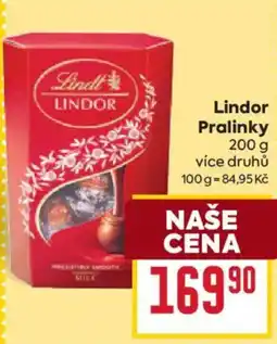 Billa Lindor pralinky nabídka
