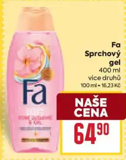 Billa Fa sprchový gel nabídka