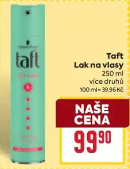 Billa Taft lak na vlasy nabídka