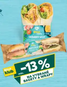 Billa Billa ready smědaňový wrap nabídka