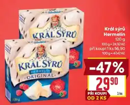 Billa Kral Syru Hermelin Original nabídka