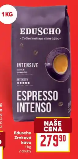 Billa Eduscho espresso intenso nabídka