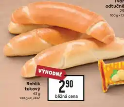 Billa Rohlík tukový nabídka