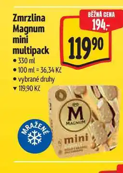Albert Zmrzlina Magnum mini multipack nabídka
