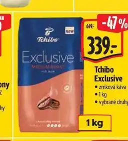 Albert Tchibo Exclusive zrnková káva nabídka