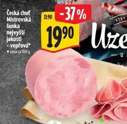 Albert Česká chuť Mistrovská šunka nejvyšší jakosti nabídka