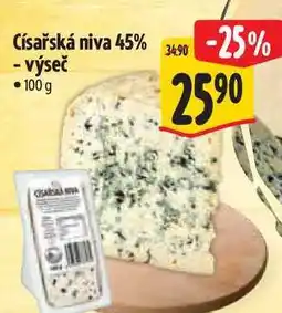 Albert Císařská niva 45% - výseč nabídka