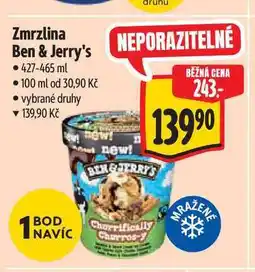 Albert Zmrzlina Ben & Jerry's nabídka