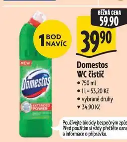 Albert Domestos WC čistič nabídka
