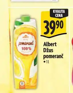 Albert Albert 100% Džus pomeranč nabídka