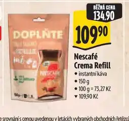 Albert Nescafé Crema Refill instantní káva nabídka