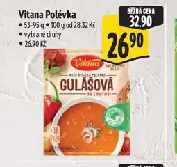 Albert Vitana Polévka nabídka