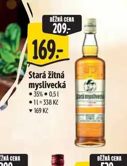 Albert Stará žitná myslivecká 35% 0,51 nabídka