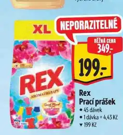 Albert Rex Prací prášek 45 dávek nabídka