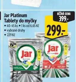 Albert Jar Platinum Tablety do myčky 40-45 ks nabídka