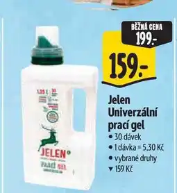 Albert Jelen Univerzální prací gel 30 dávek nabídka