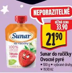 Albert Sunar do ručičky Ovocné pyré nabídka