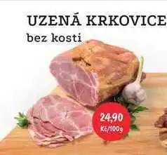 RABBIT řeznictví UZENÁ KRKOVICE bez kosti nabídka