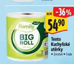 Albert Tento Kuchyňské utěrky 2vrstvé 1 role nabídka
