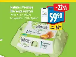 Albert Nature's Promise Bio Vejce čerstvá 6 ks nabídka