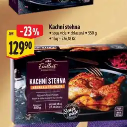 Albert Kachní stehna sous vide nabídka