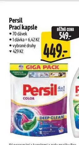 Albert Persil Prací kapsle 70 dávek nabídka