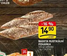Flop BAGETA RUSTIKÁLNÍ POHANKA 120 g | střední nabídka