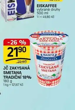 Flop JČ ZAKYSANÁ SMETANA TRADIČNÍ 18% nabídka