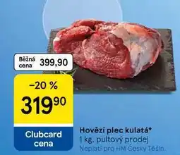 Tesco Hovězí plec kulatá nabídka