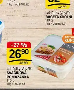 Flop SVAČINOVÁ POMAZÁNKA nabídka