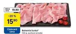 Tesco Bohemia šunka nabídka