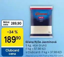 Tesco Giana Rýže Jasmínová nabídka