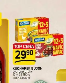 Flop KUCHAREK BUJON vybrané druhy 12+3 150 g nabídka