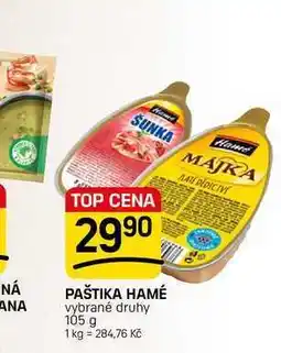 Flop PAŠTIKA HAMÉ vybrané druhy nabídka