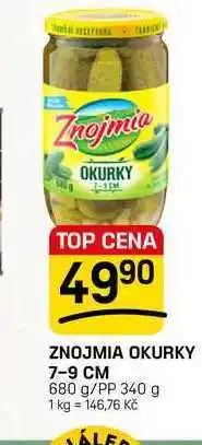 Flop ZNOJMIA OKURKY 7-9 CM 680 g/PP 340 g nabídka
